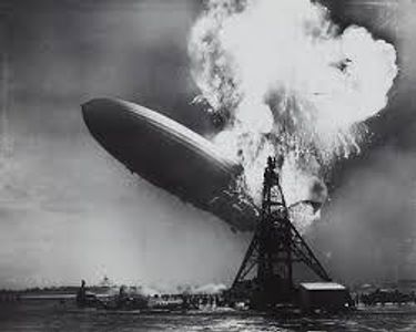 What was the cause of the Hindenburg disaster in 1937?