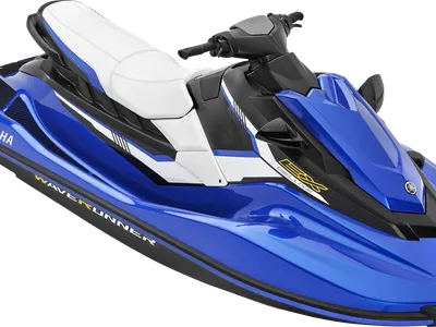 What is the maximum speed of a high-performance jet ski?