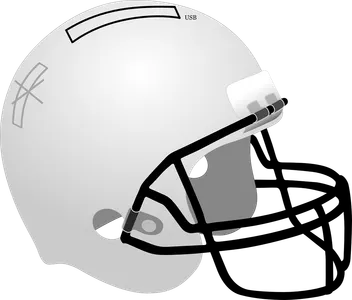 What is the primary function of a football helmet?
