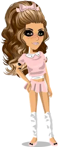 The clothes in this outfit are...
