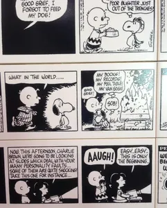 Who is the creator of the comic strip 'The Peanuts'?