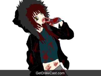 Who's this bloody mess   Creepypasta