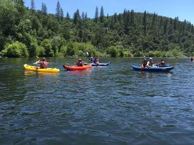 Which famous river in America is known for canoeing?