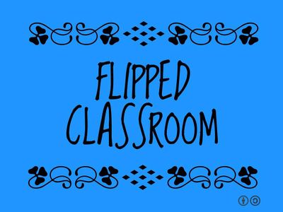 What is the role of technology in the flipped classroom model?