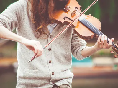 Which instrument does not belong to the string family?