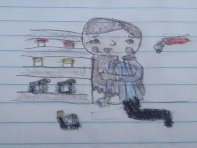 What are all the reasons why Maraya got in trouble at the grocery store in "Professional or Not Professional?"