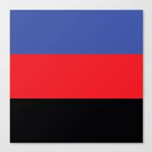 Indigo-Red-Black