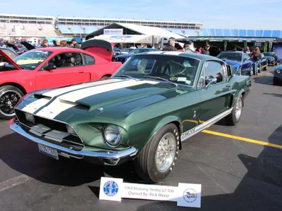 The Shelby Mustang GT500 is a high-performance version of which Mustang model?