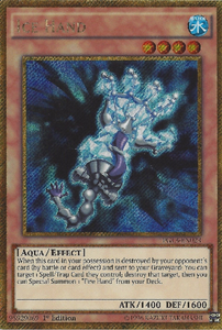 In which of the following situations can the effect of "Ice Hand" be activated? Select the correct answer :