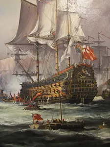 Which English king is known for establishing the Royal Navy in the Medieval period?