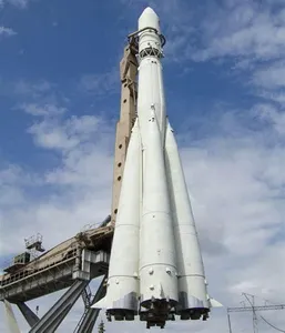 What was the name of the first satellite launched into space during the Cold War?