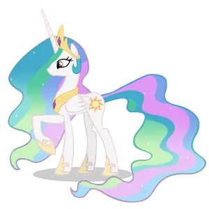 What is the name of Equestria's princess/ruler? (Hint: She was Twilight Sparkles mentor)
