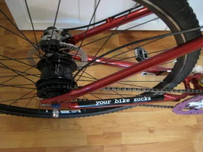 What is the purpose of a chainstay on a mountain bike?