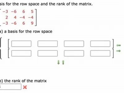 What is the rank of a matrix?