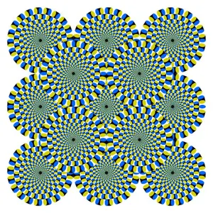 Does this picture seem to move?