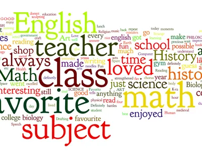 What were your two favourite subjects in school?