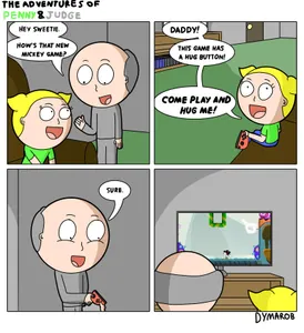 Who is the creator of the gaming webcomic 'Penny Arcade'?