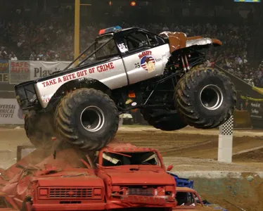 Which truck event in the United States is famous for its monster truck shows and live entertainment?
