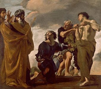 Who was the messenger of the gods?