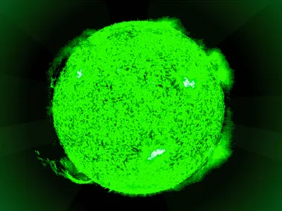 What is the name of the bomb that Rose and Dave used to blow up The Green Sun?