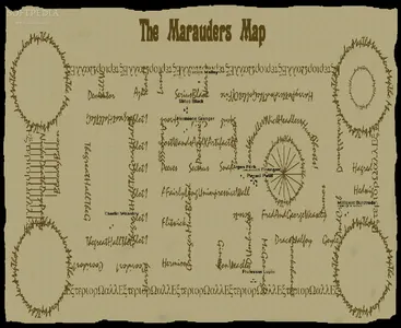 What is James Potter's Marauders Map Name?