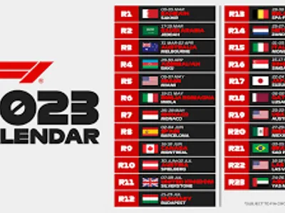 How many races are there in the 2023 Formula 1 Calendar?