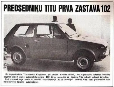 Koje godine je nastao prvi Yugo?