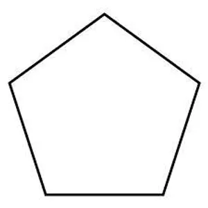 What 2 shapes could make this shape below?