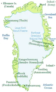 What continent does Greenland belong to?