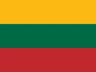 What are Lithuania flag colours?