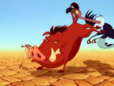 When Simba's father, Mufasa, showed him the pridelands, what was the one place he didn't rule?