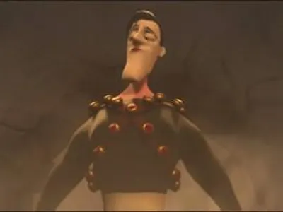 In the beginning of the movie, Mr. Incredible is seen fighting ____ _____.