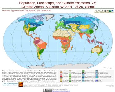 Which climate is known for having extremely cold temperatures and little precipitation?