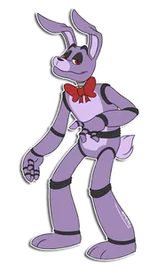 Who is this purple bunny? (he is not cuddly)