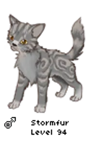 what color are blueStar's eyes no explenation needed