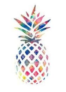 Adjectives to describe a pineapple: