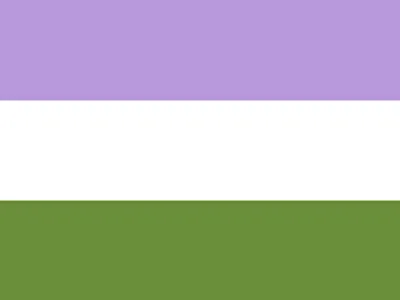 Purple-White-Green