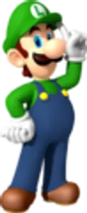 Every Halloween, Luigi's front door is so shiny, you can't see anything! What's Luigi giving out?