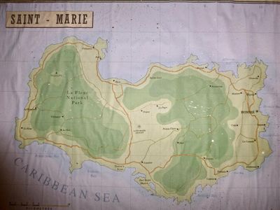 What is the fictional island setting of the Tekken series?