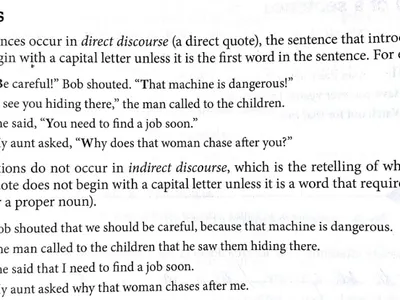 Complete this Joey quote: 'It's ___ with a capital C.'