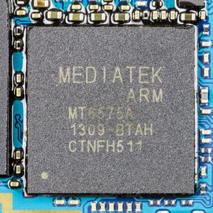 What is the nanometer (nm) size typically used to describe modern processors?
