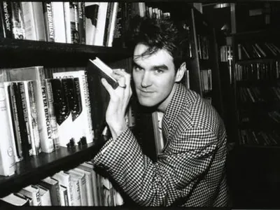 We started with him, let's end with him. Who is the famous author, playwright, and poet who Morrissey admires and quotes him in many lyrics?