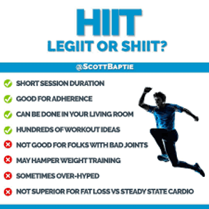 What is the primary benefit of HIIT compared to steady-state cardio?
