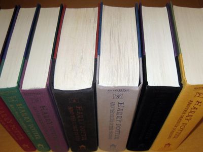 Who is the author of the Harry Potter book series?
