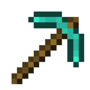 How many uses does a diamond pickaxe have?