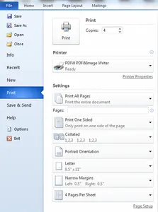 Which peripheral device allows you to print physical copies of documents?