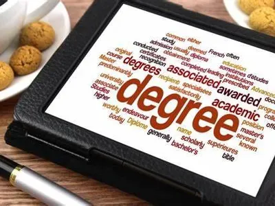 What is the most common type of degree earned in higher education?