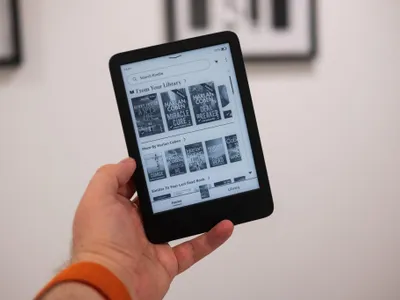 What is the name of Amazon's popular e-reader device?