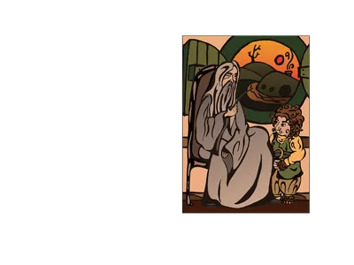 In J.R.R. Tolkien's 'The Hobbit', what is the name of Bilbo Baggins' magical ring?