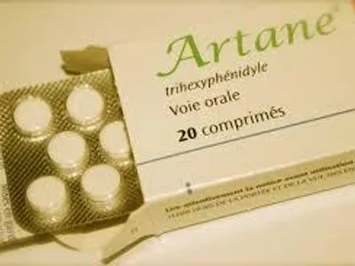 artane (trihyexyphenidyl) est un :